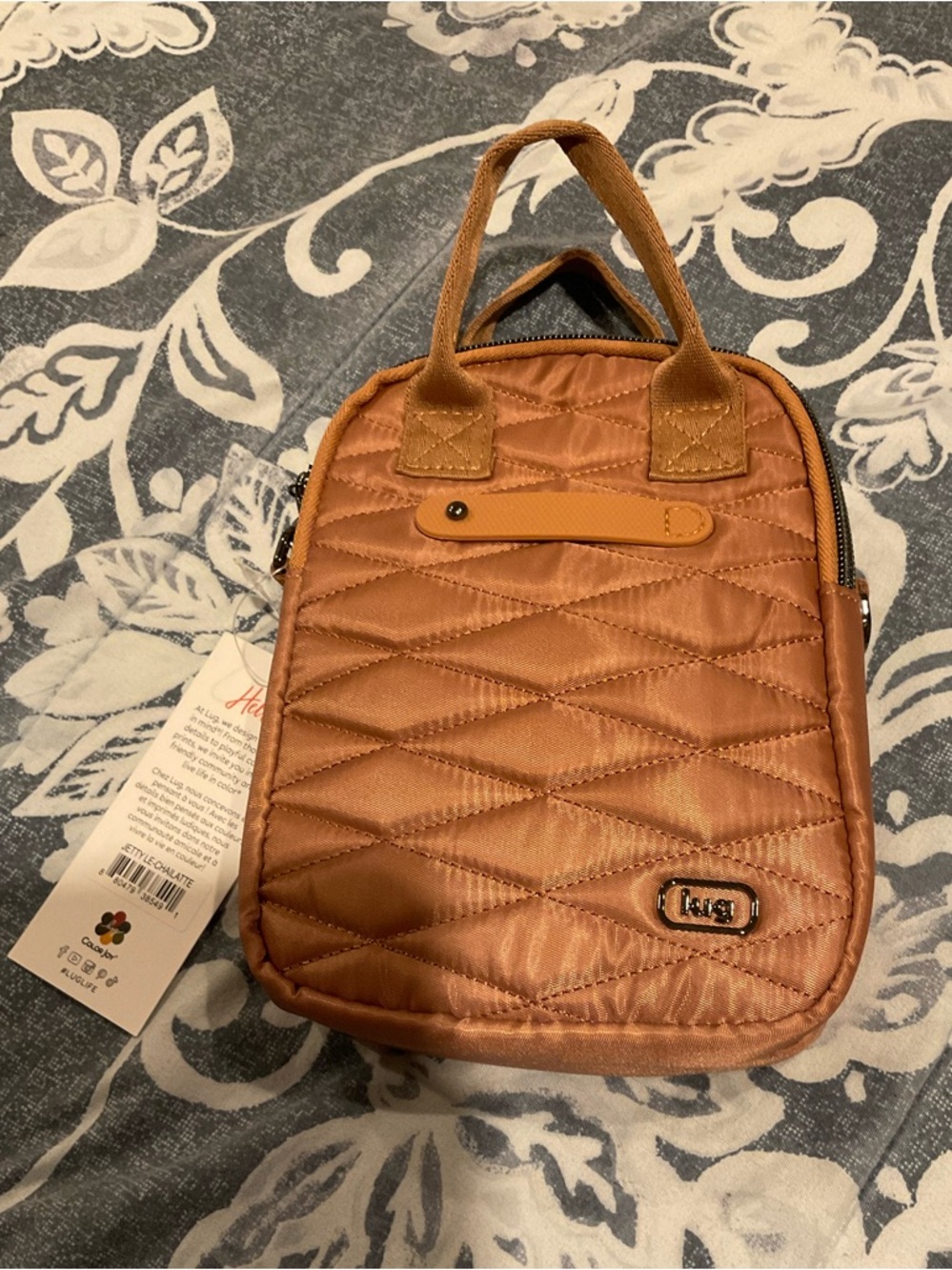 Lug Jetty LE Small Crossbody Bag, Chai Latte